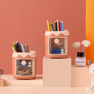 多功能卡通筆筒