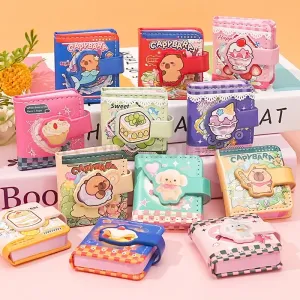 磁吸卡通迷你手帳冊  筆記簿