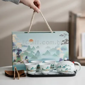 手繪陶瓷茶具套裝