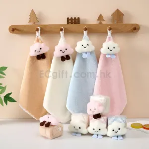 云朵珊瑚绒手巾