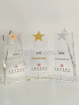 禮品編號：8171 創意水晶獎盃