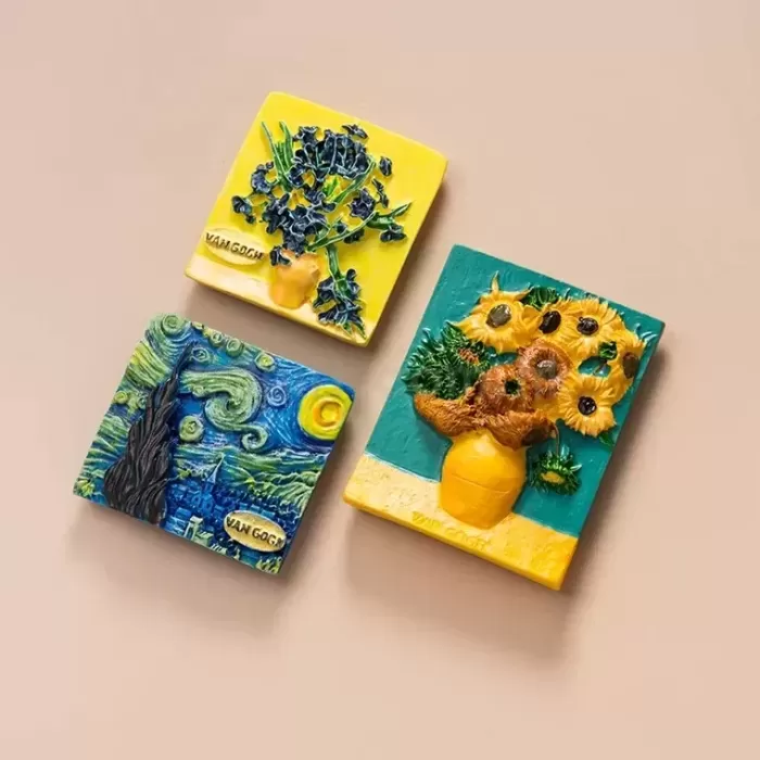 3D油畫冰箱貼