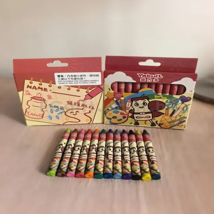 禮品編號：8088 12色卡通蠟筆 