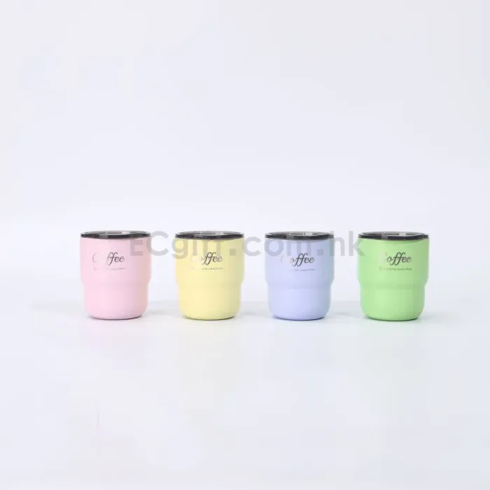雙層不鏽鋼咖啡杯