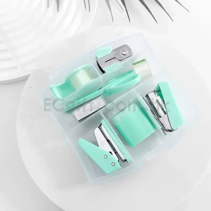 包公迷你塑膠盒文具套裝（八件套）